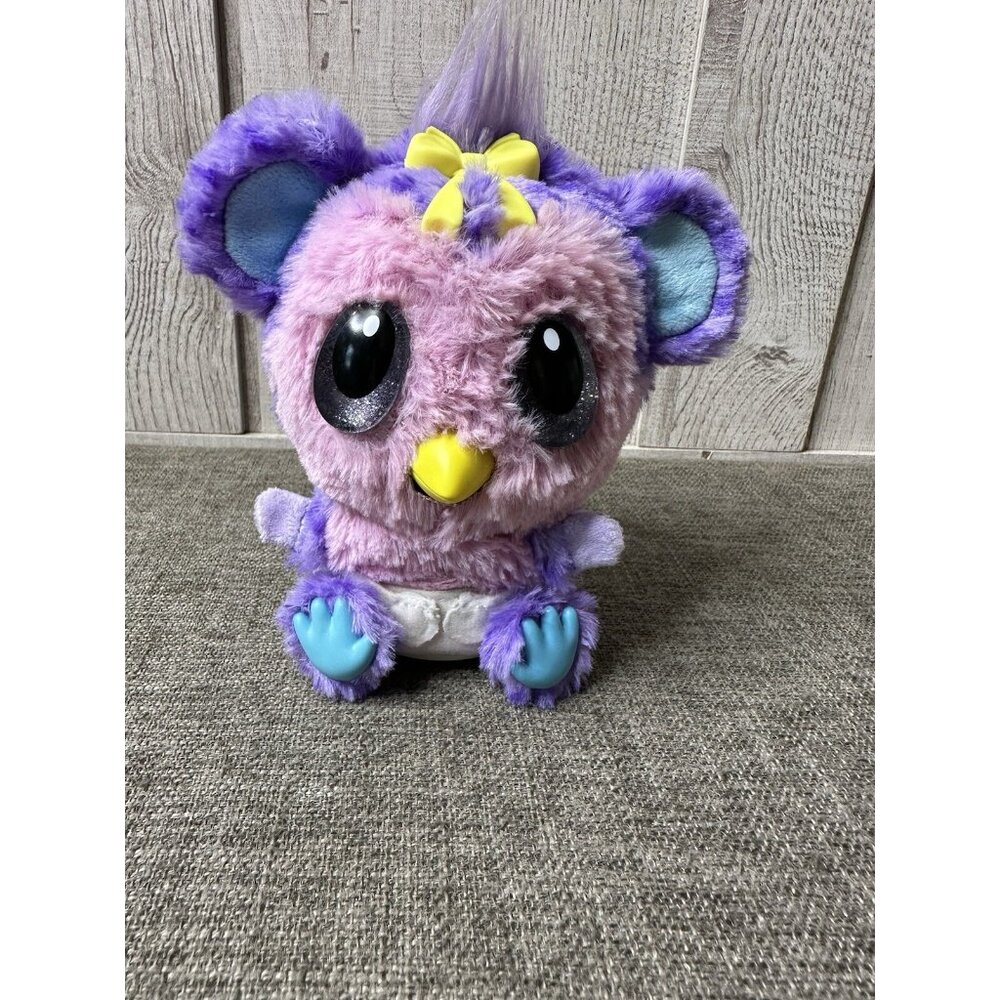Hatchimals Hatchibabies Monkiwi Interactive Toy Pink Purple Blue Tested & Works